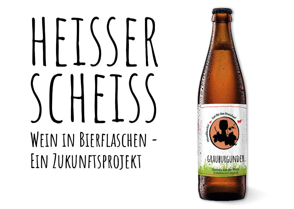 Wein in Bierflaschen – Premiere am 28. Februar im Wiesmann’s